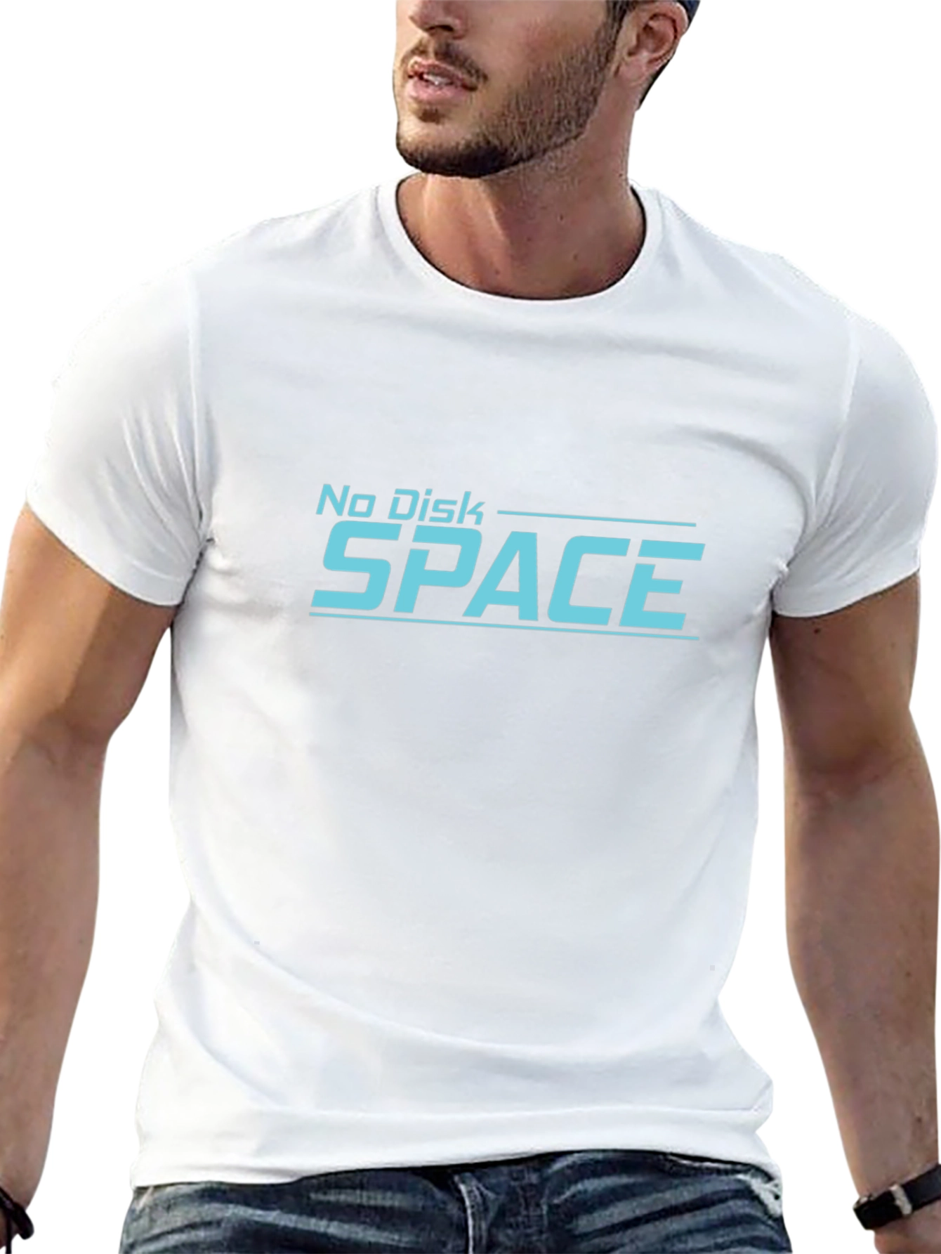 No Disk Space T-Shirt - Gamer Humor Tee