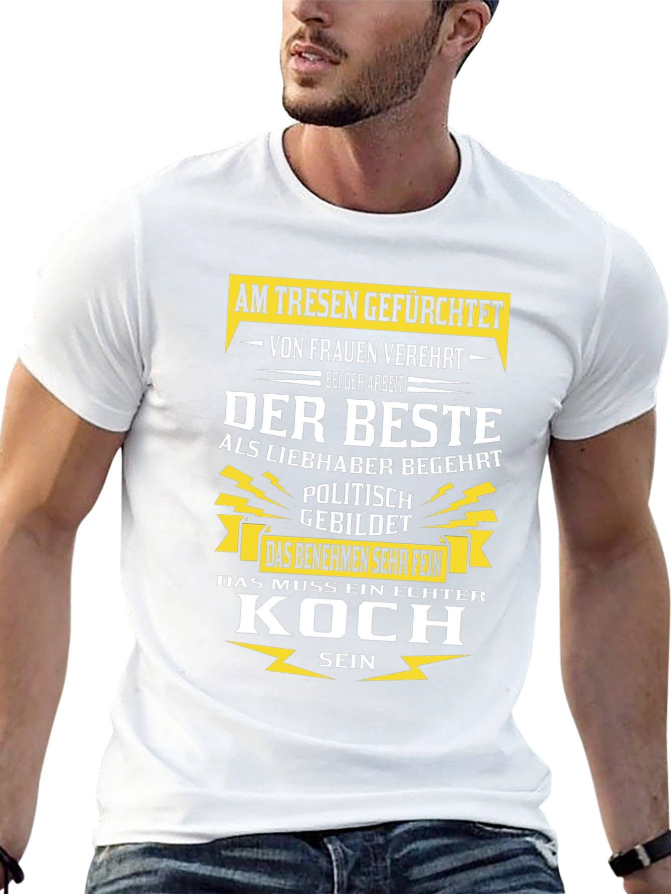 Am Tresen Gefürchtet Koch T-Shirt