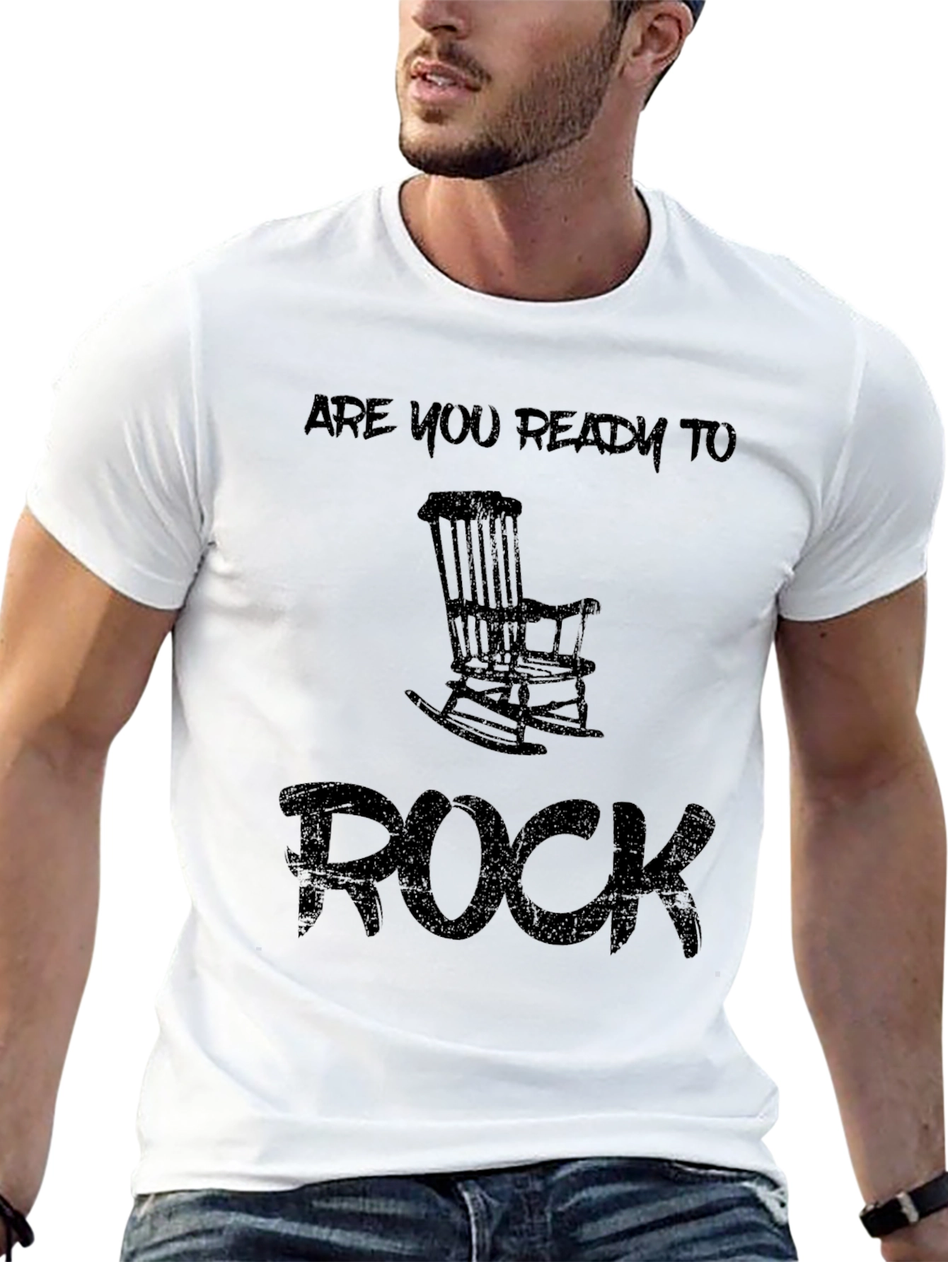 Ready to Rock Chair Graphic T-Shirt