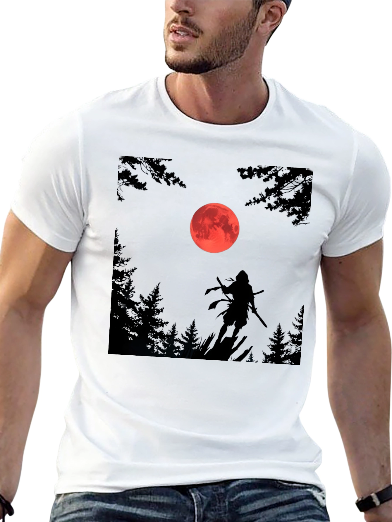Mystic Night Warrior Graphic Tee