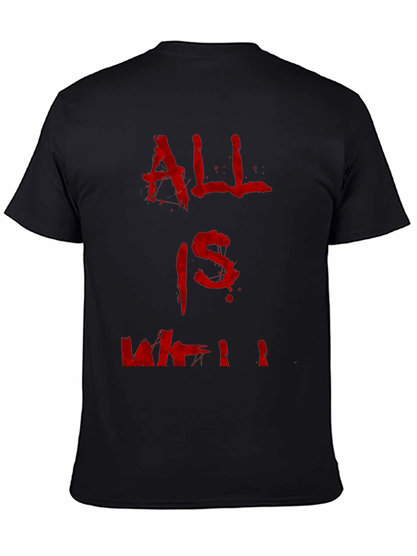 Bloody All Is Well Graphic Print T-Shirt