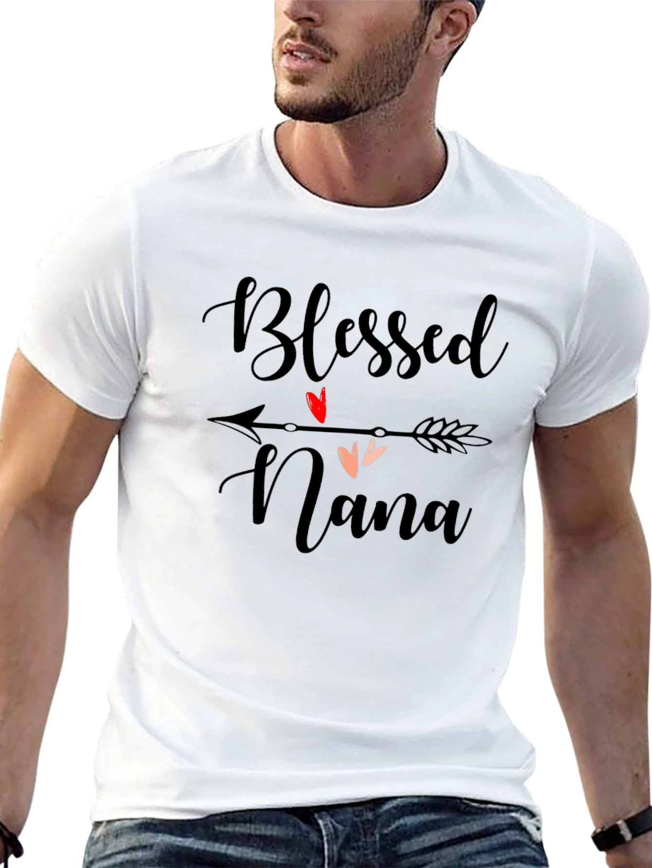 Blessed Nana Arrow Heart T-Shirt