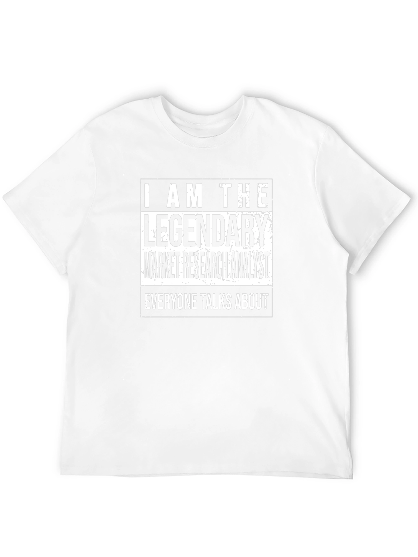 Legendary Market Research Analyst Black T-Shirt