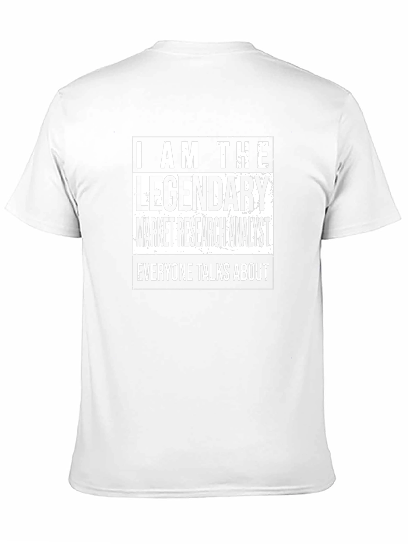 Legendary Market Research Analyst Black T-Shirt