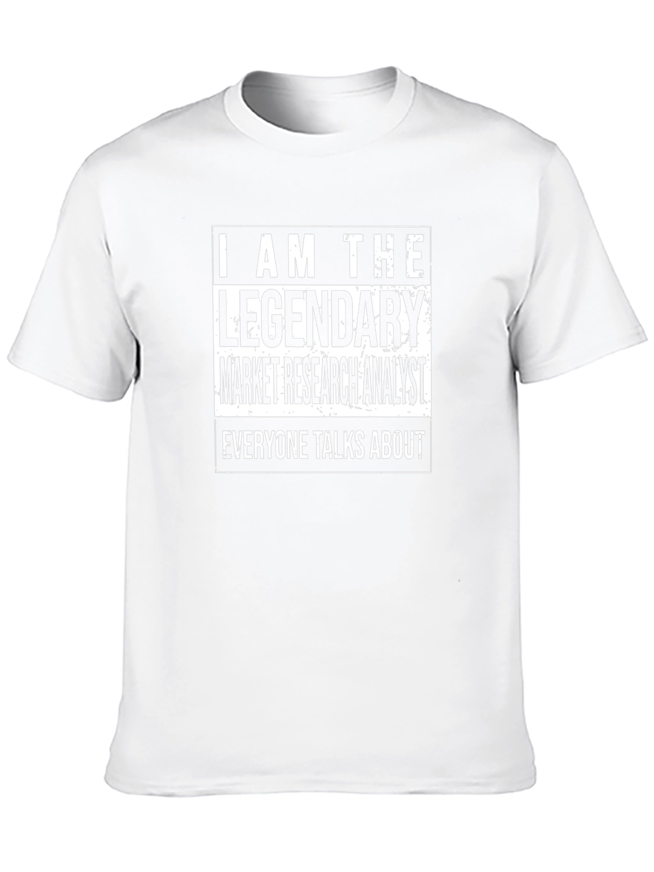 Legendary Market Research Analyst Black T-Shirt