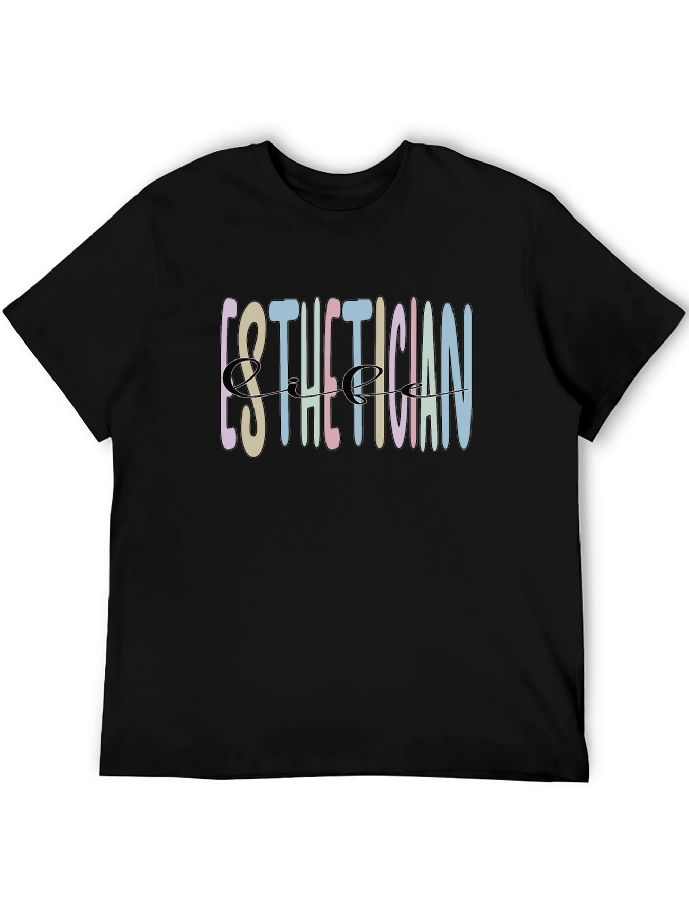 Esthetician Life T-Shirt - Black Cotton Tee