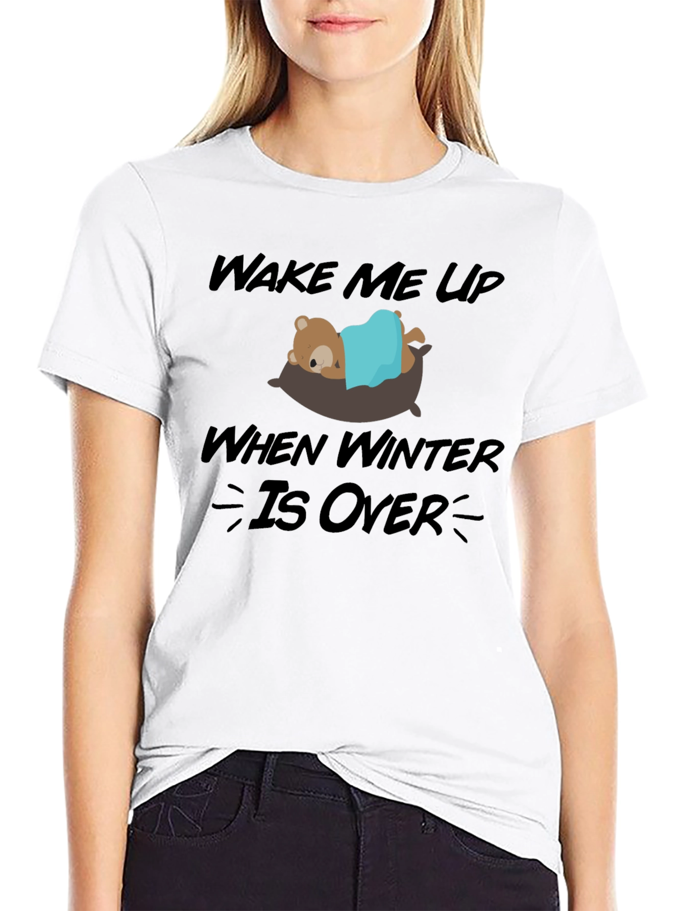 Wake Me Up When Winter Is Over Graphic Tee