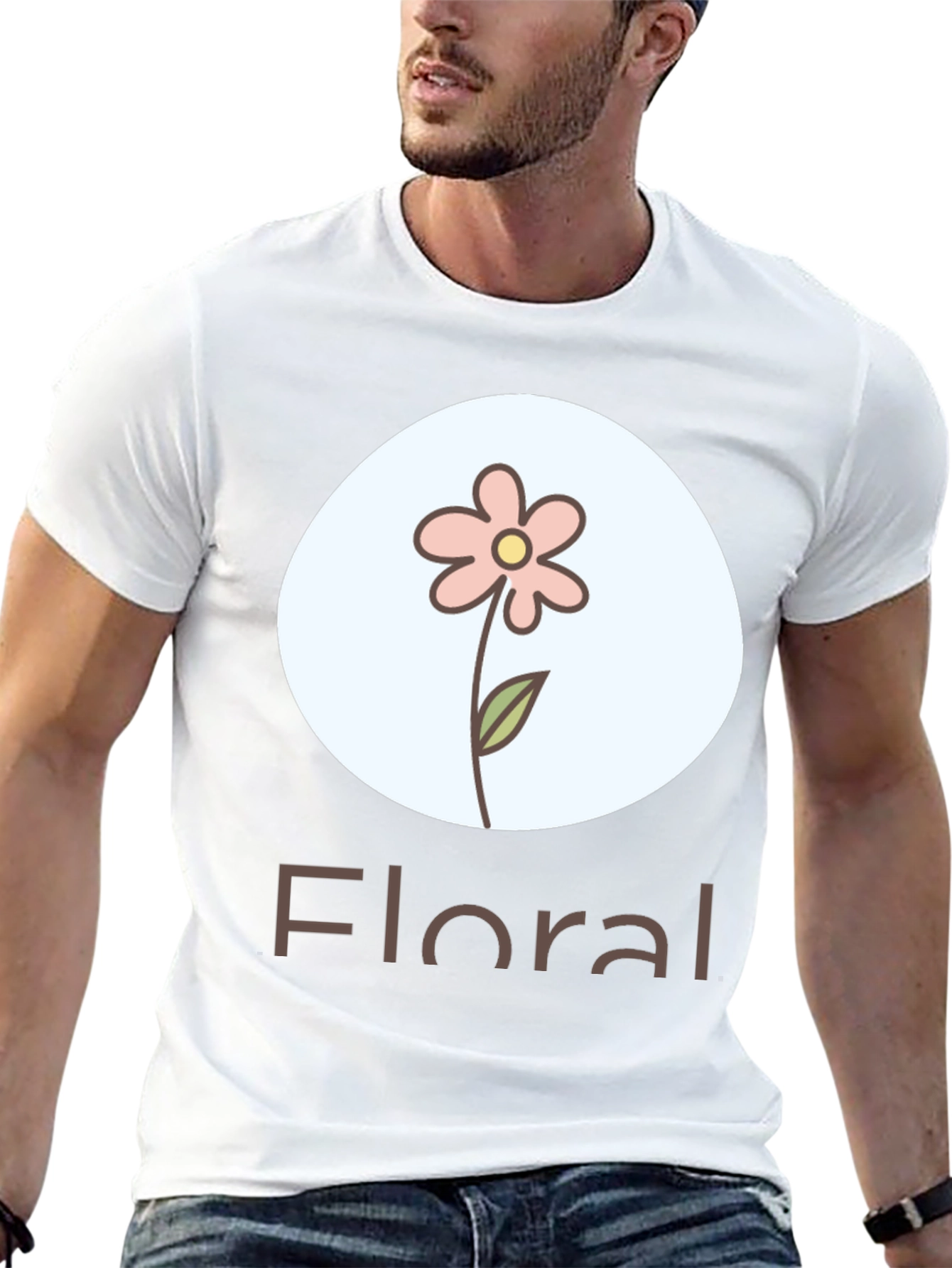 Floral Graphic T-Shirt - Casual Comfort