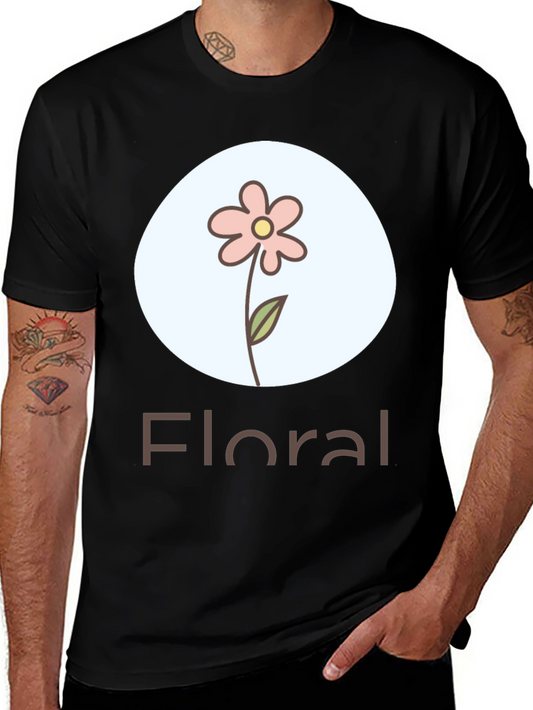 Floral Graphic T-Shirt - Casual Comfort