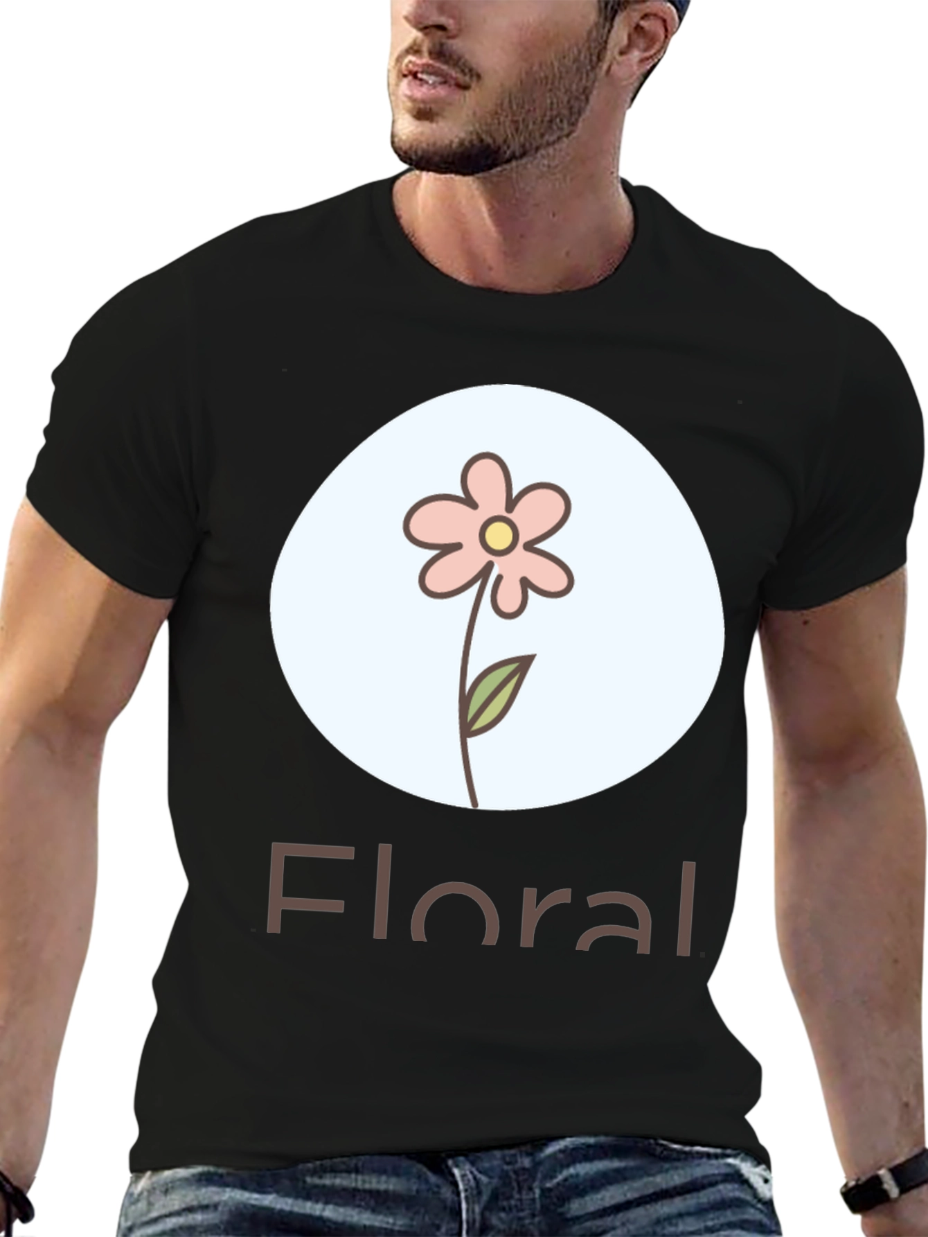 Floral Graphic T-Shirt - Casual Comfort
