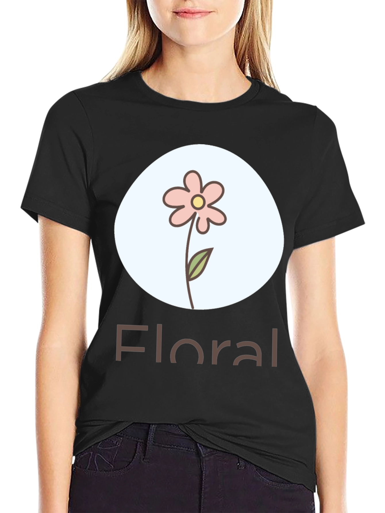 Floral Graphic T-Shirt - Casual Comfort