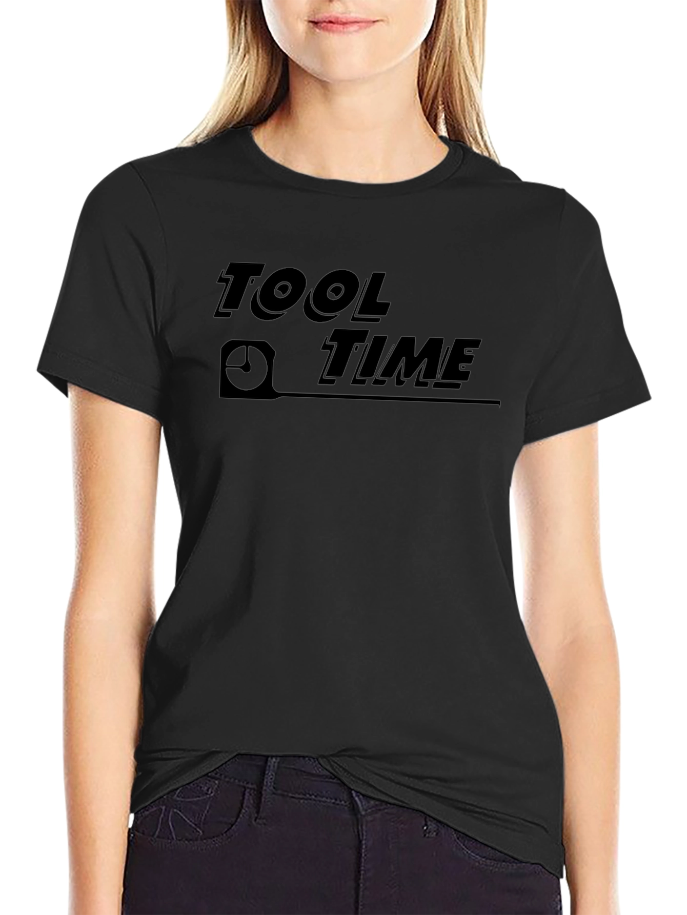 Tool Time Graphic Black T-Shirt