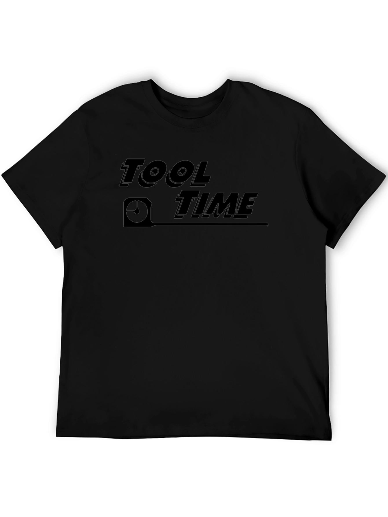 Tool Time Graphic Black T-Shirt