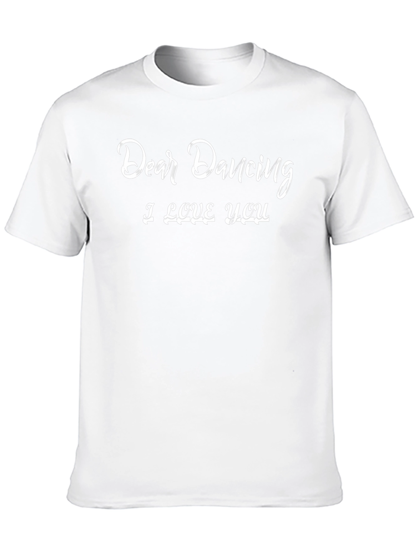 Dear Dancing I Love You Graphic Tee