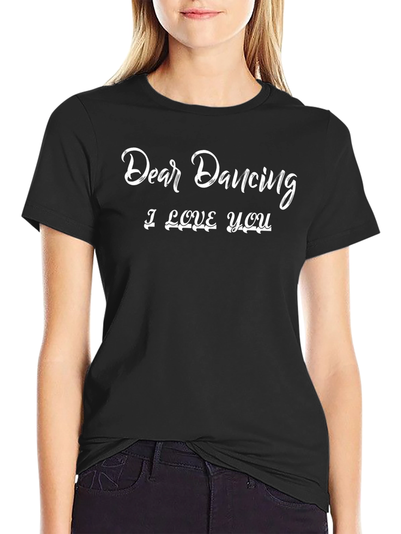 Dear Dancing I Love You Graphic Tee