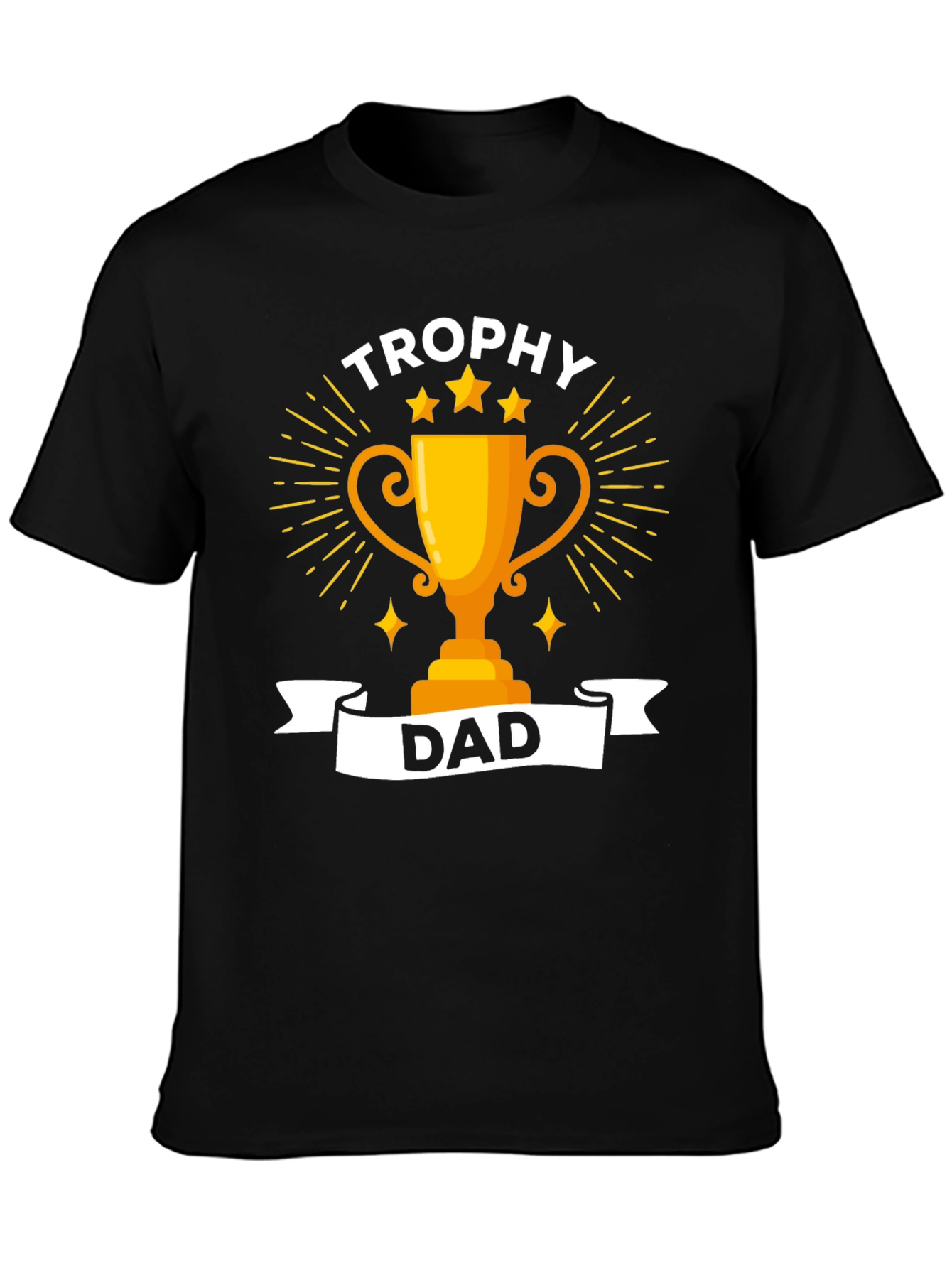Trophy Dad Graphic T-Shirt - Black