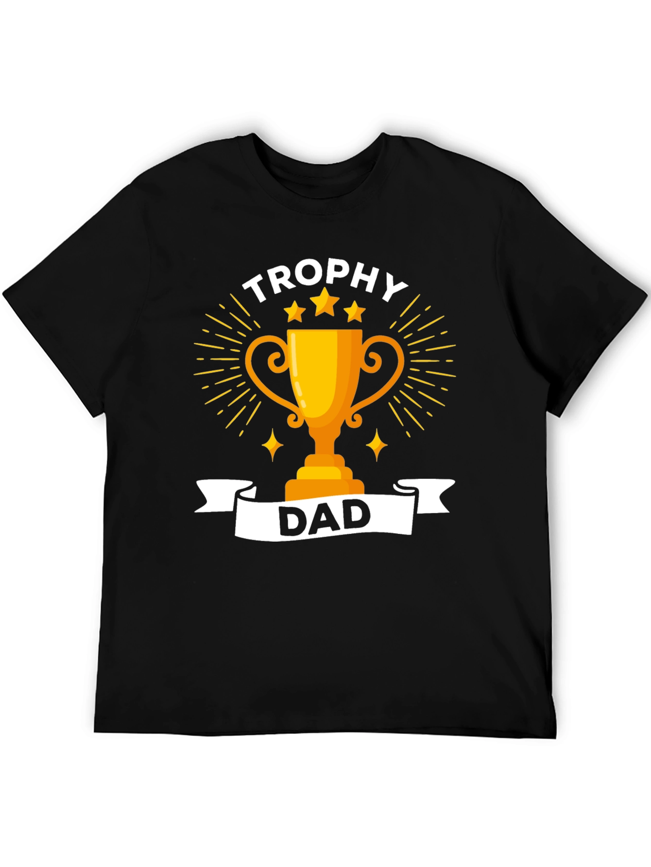 Trophy Dad Graphic T-Shirt - Black