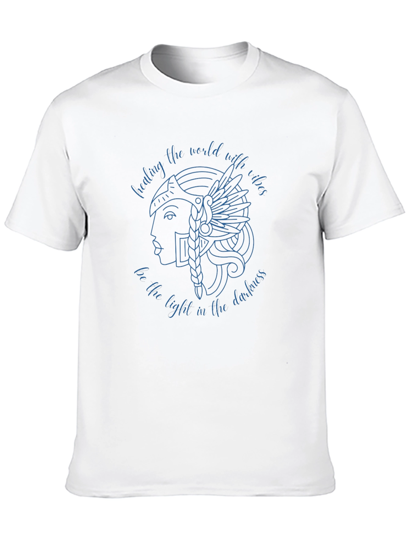 Valkyrie Graphic Tee - Healing Vibes T-Shirt