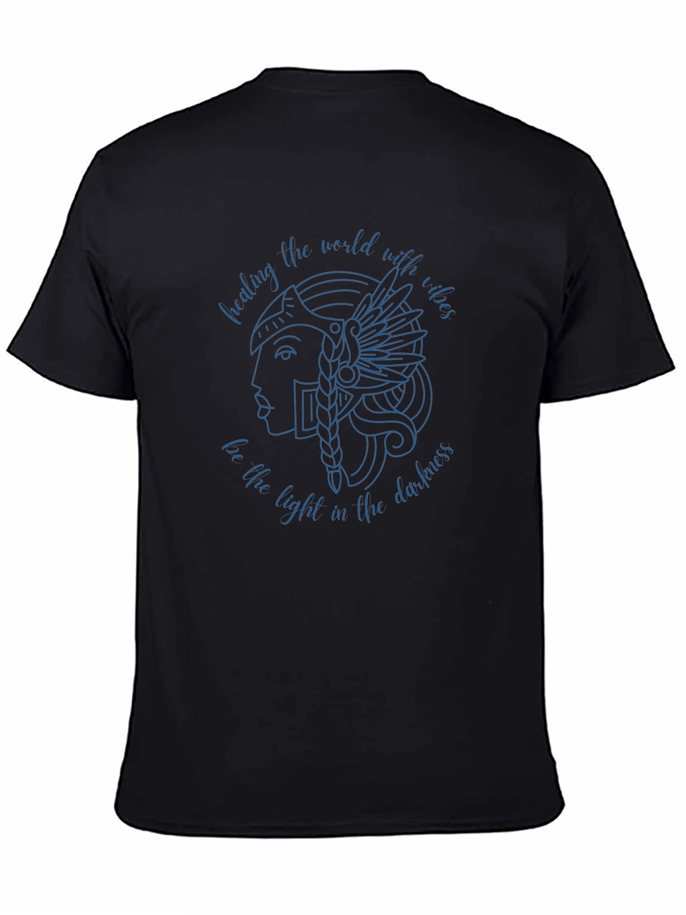 Valkyrie Graphic Tee - Healing Vibes T-Shirt
