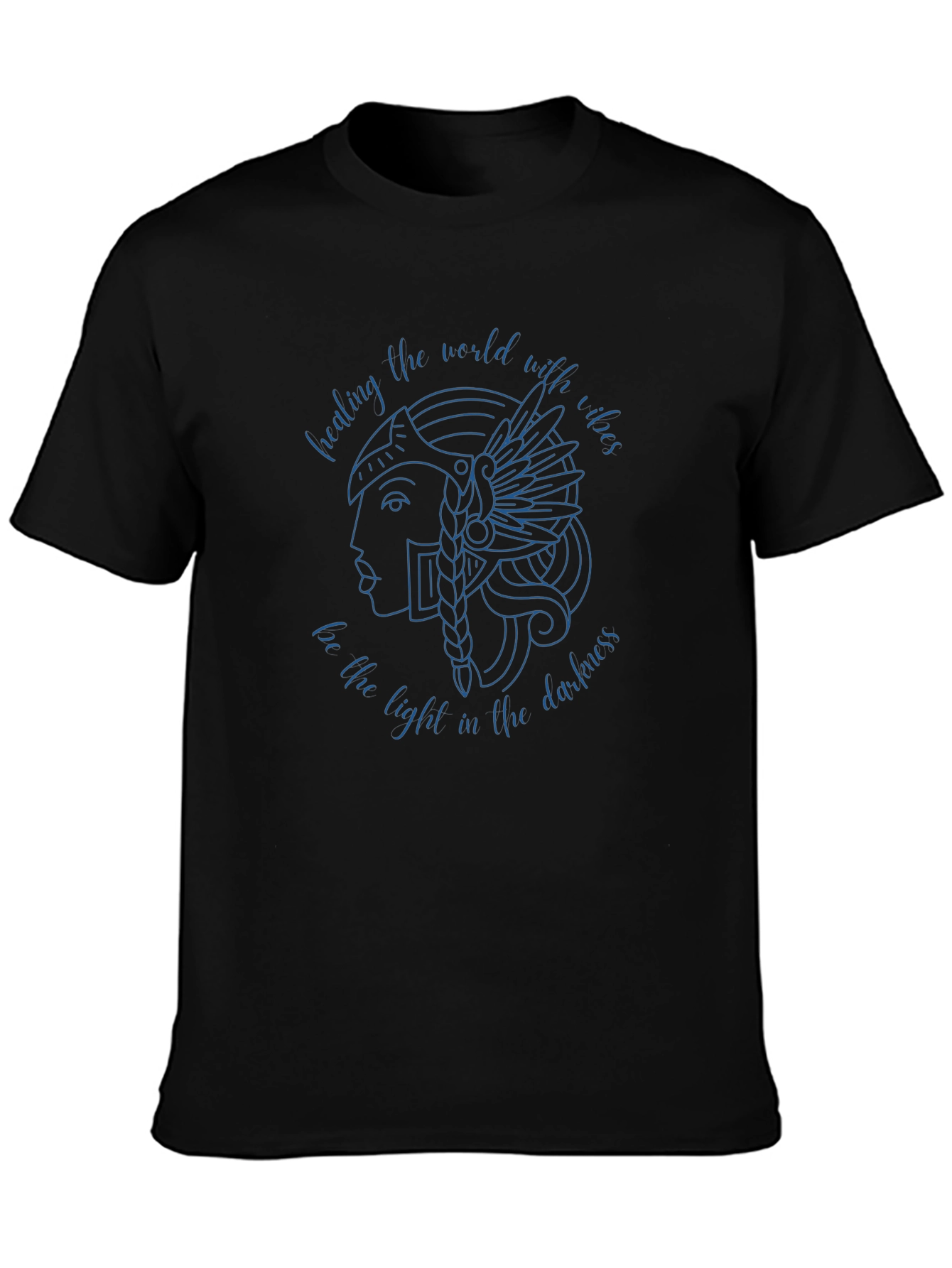 Valkyrie Graphic Tee - Healing Vibes T-Shirt