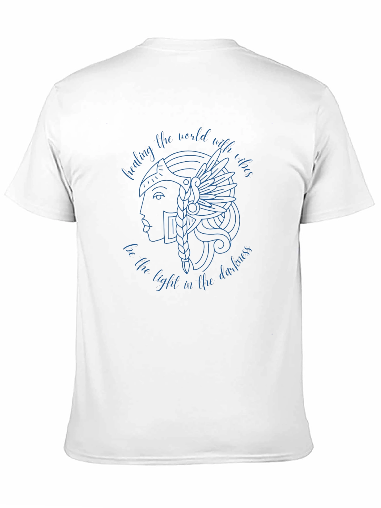 Valkyrie Graphic Tee - Healing Vibes T-Shirt