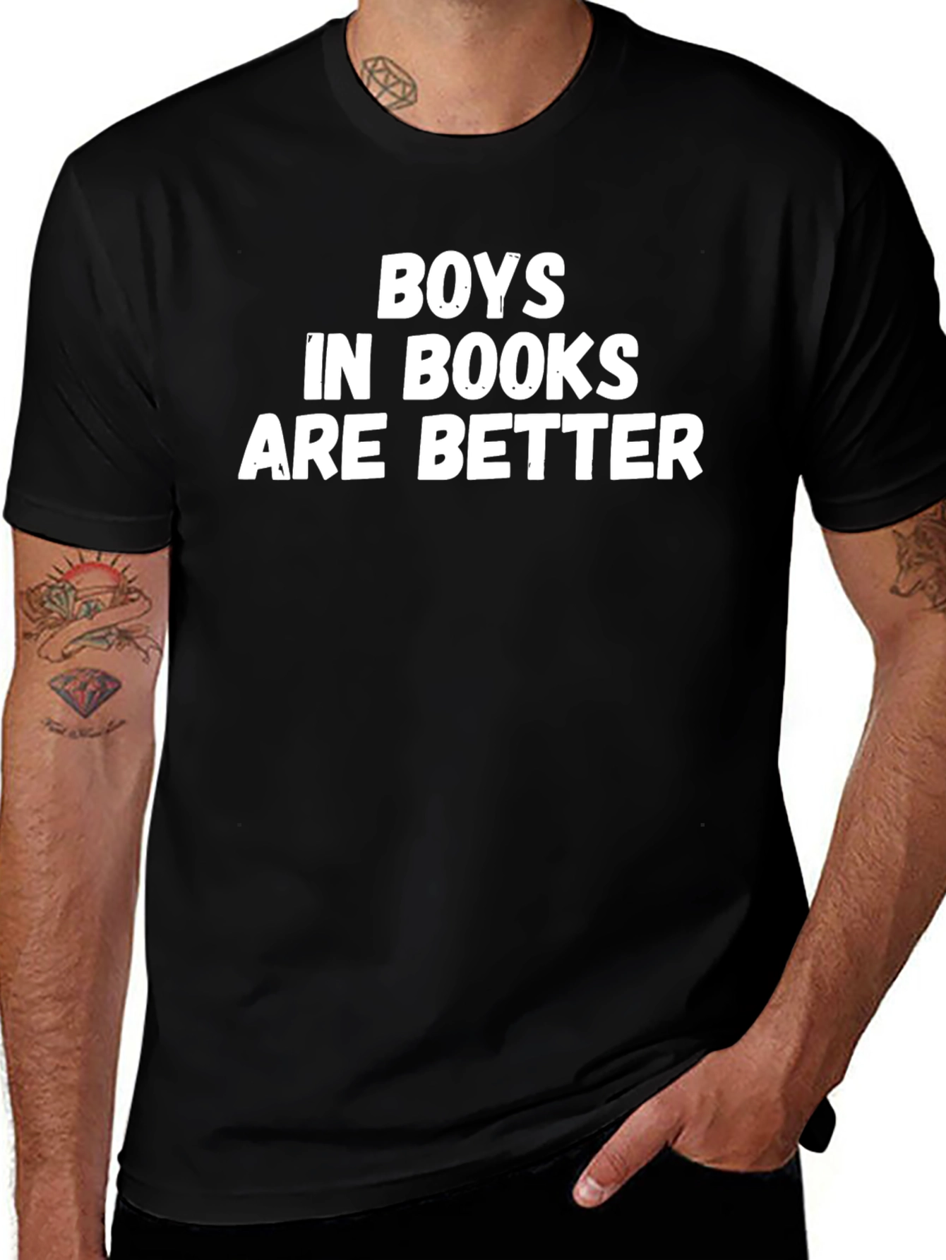 Boys in Books Are Better Graphic Tee