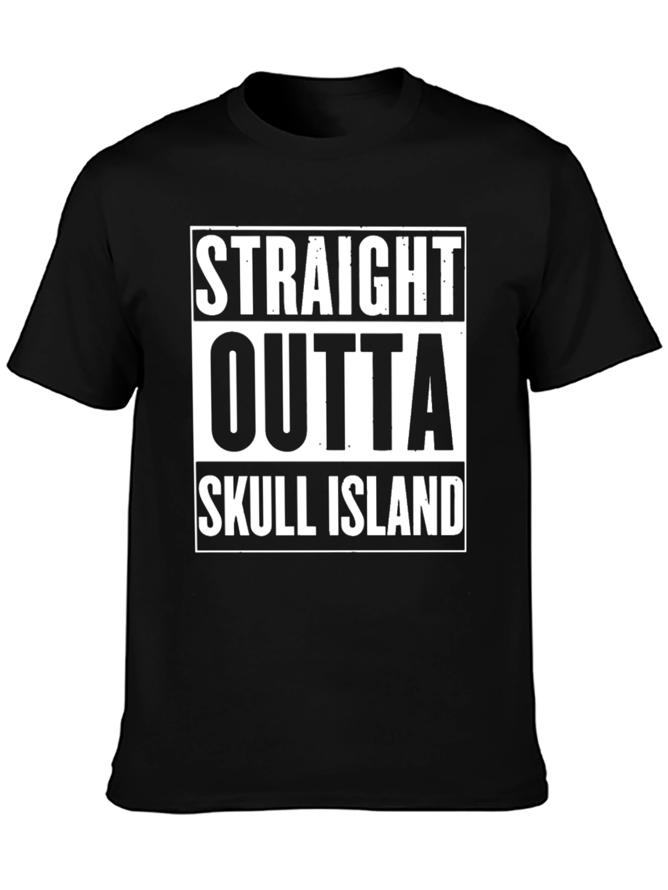 Straight Outta Skull Island Graphic T-Shirt