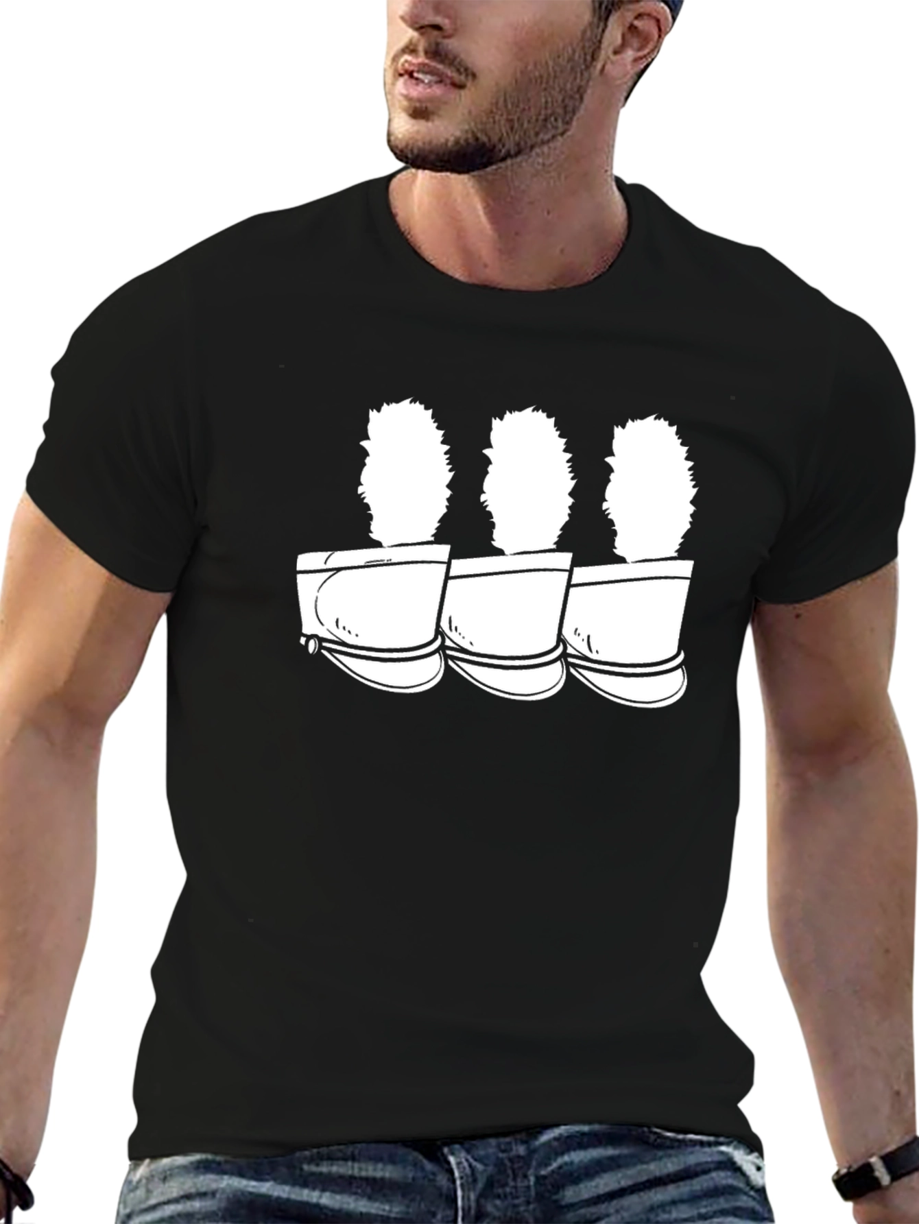 Marching Band Hat T-Shirt - Black
