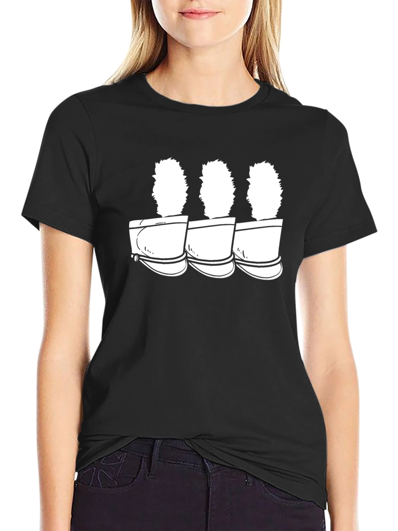 Marching Band Hat T-Shirt - Black