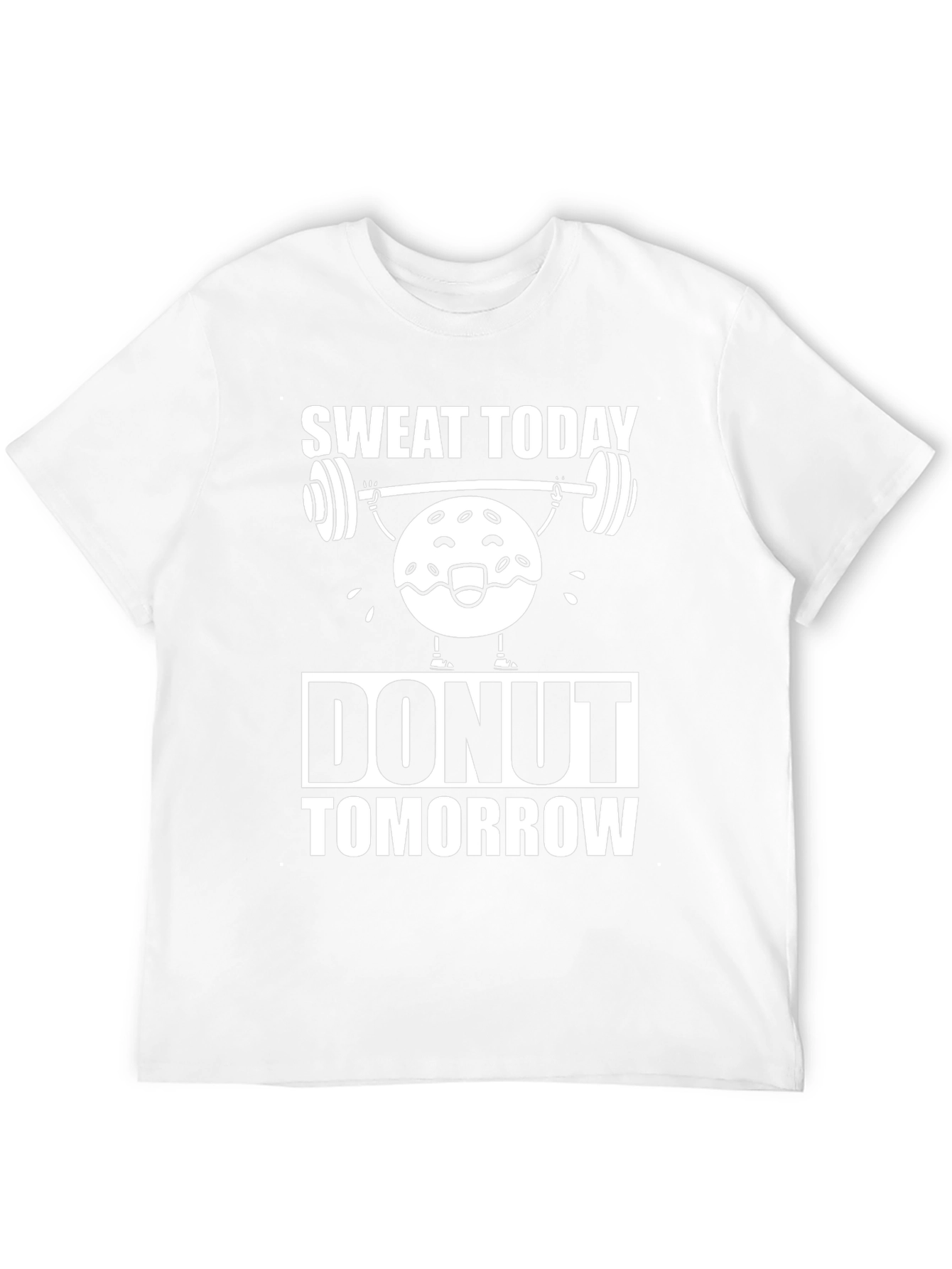 Sweat Today Donut Tomorrow Graphic Tee