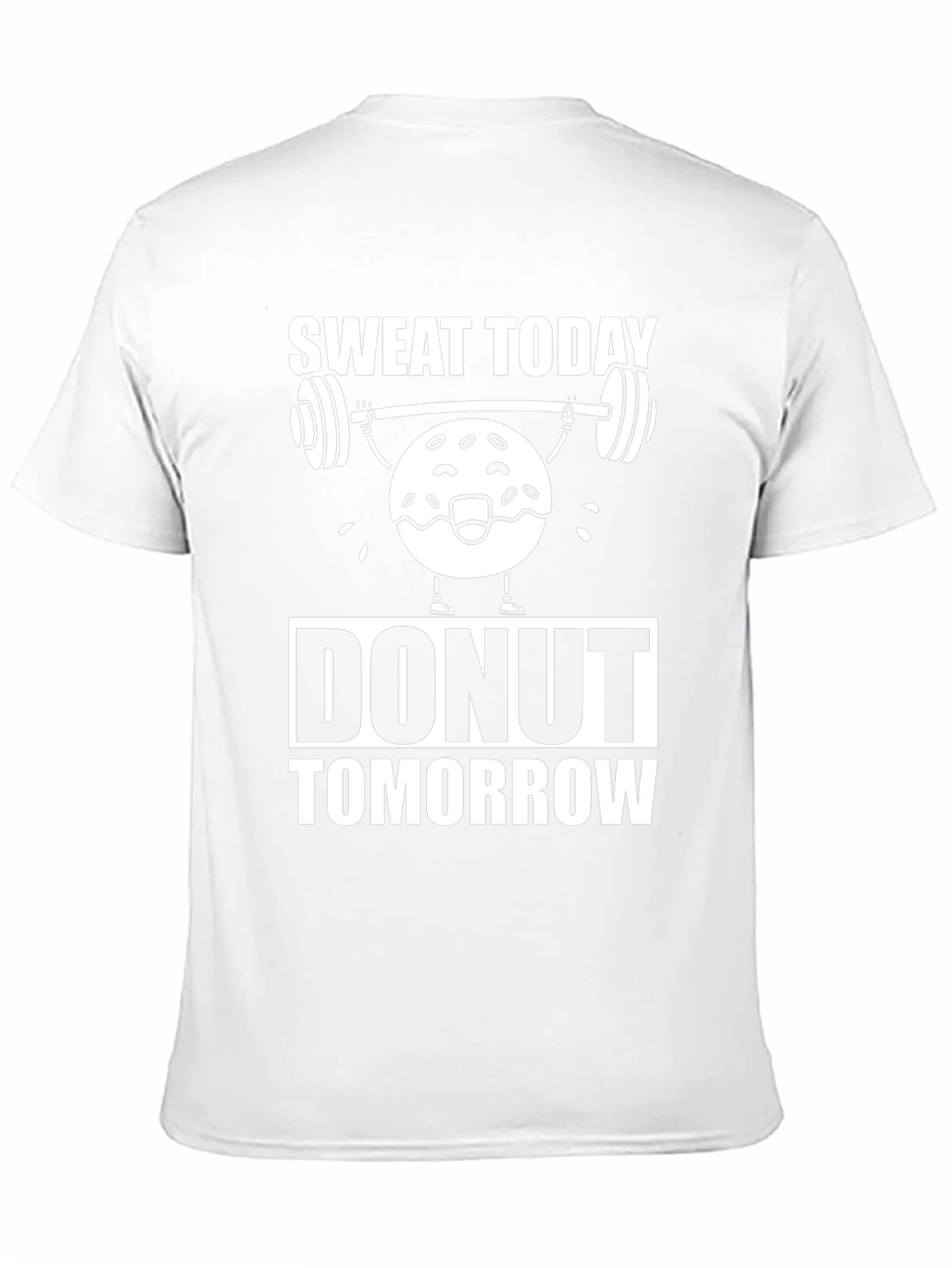Sweat Today Donut Tomorrow Graphic Tee