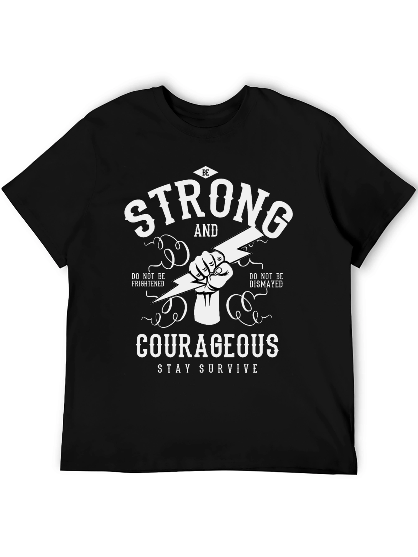 Be Strong Courageous Graphic Tee
