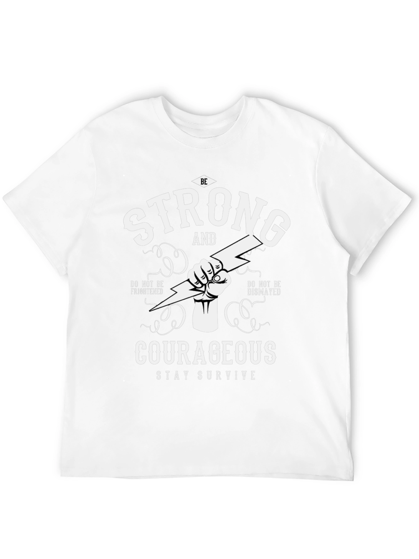 Be Strong Courageous Graphic Tee