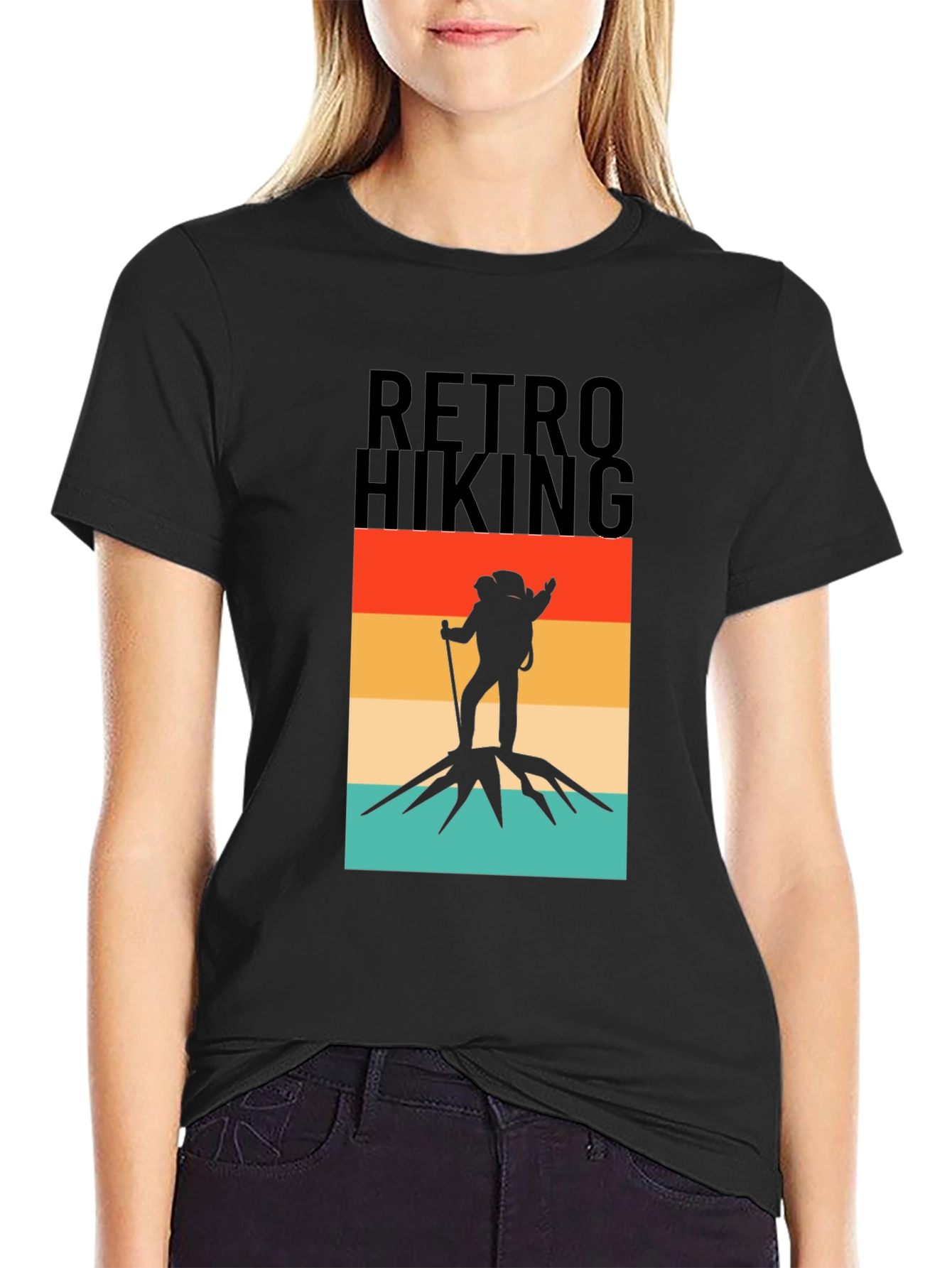 Retro Hiking Graphic T-Shirt