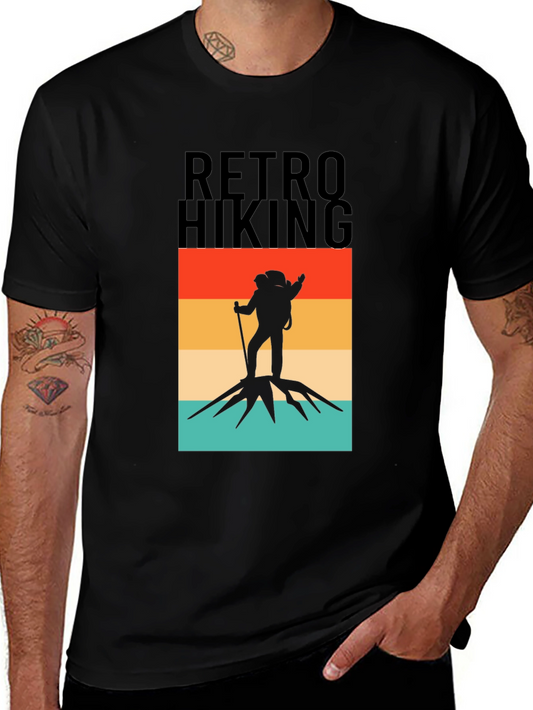 Retro Hiking Graphic T-Shirt