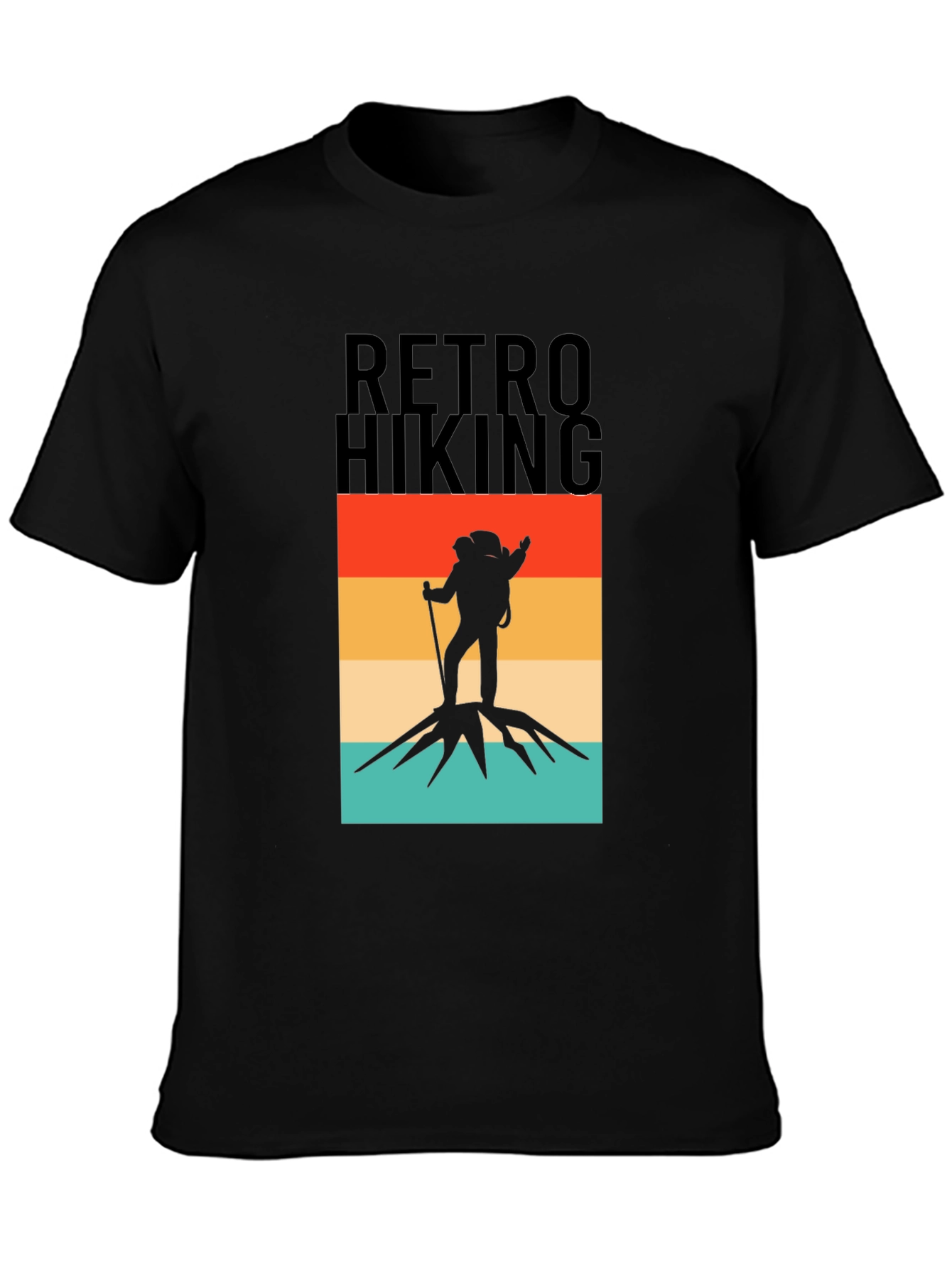Retro Hiking Graphic T-Shirt