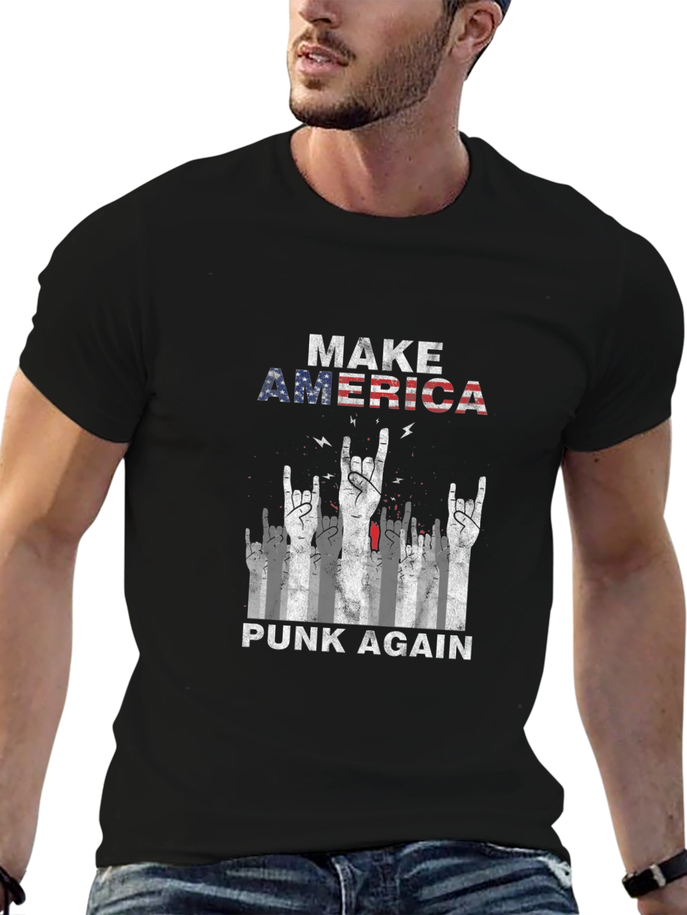 Make America Punk Again Graphic T-Shirt