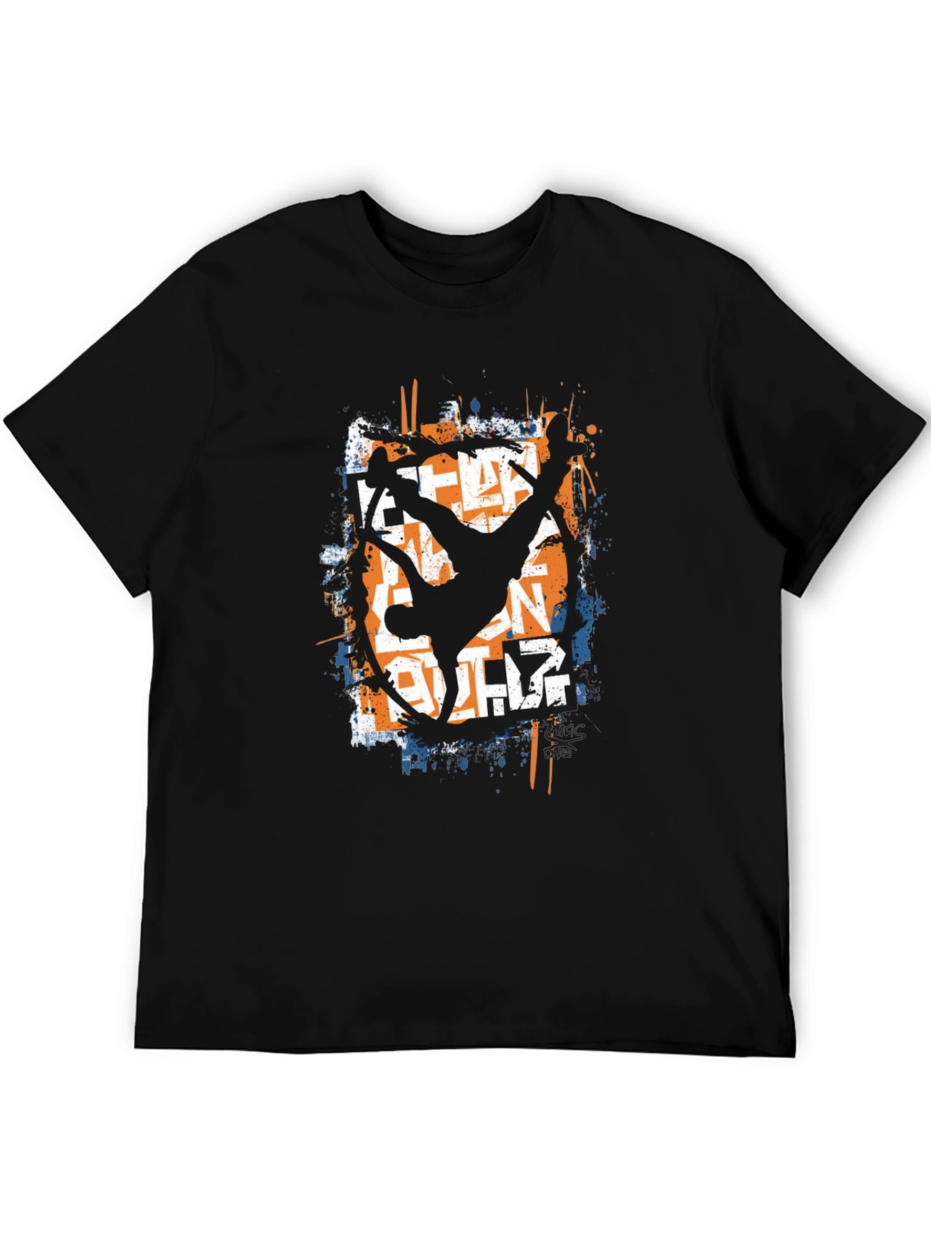 Urban Dance Graphic Tee - Breakdancing Style