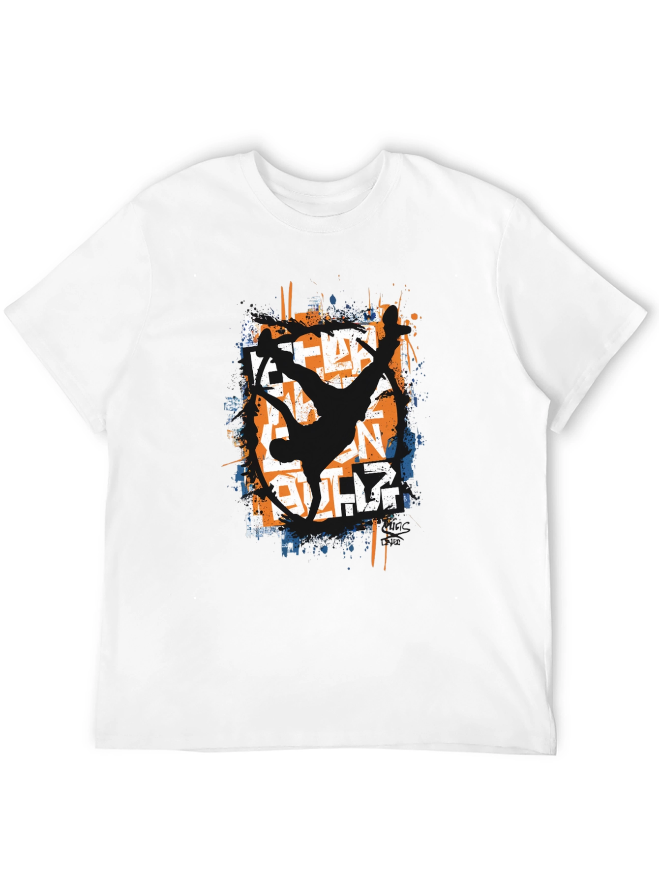 Urban Dance Graphic Tee - Breakdancing Style
