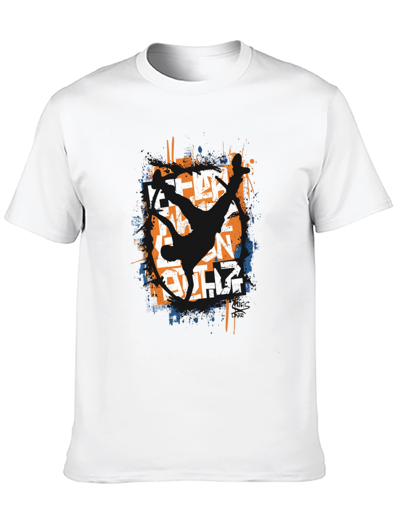 Urban Dance Graphic Tee - Breakdancing Style