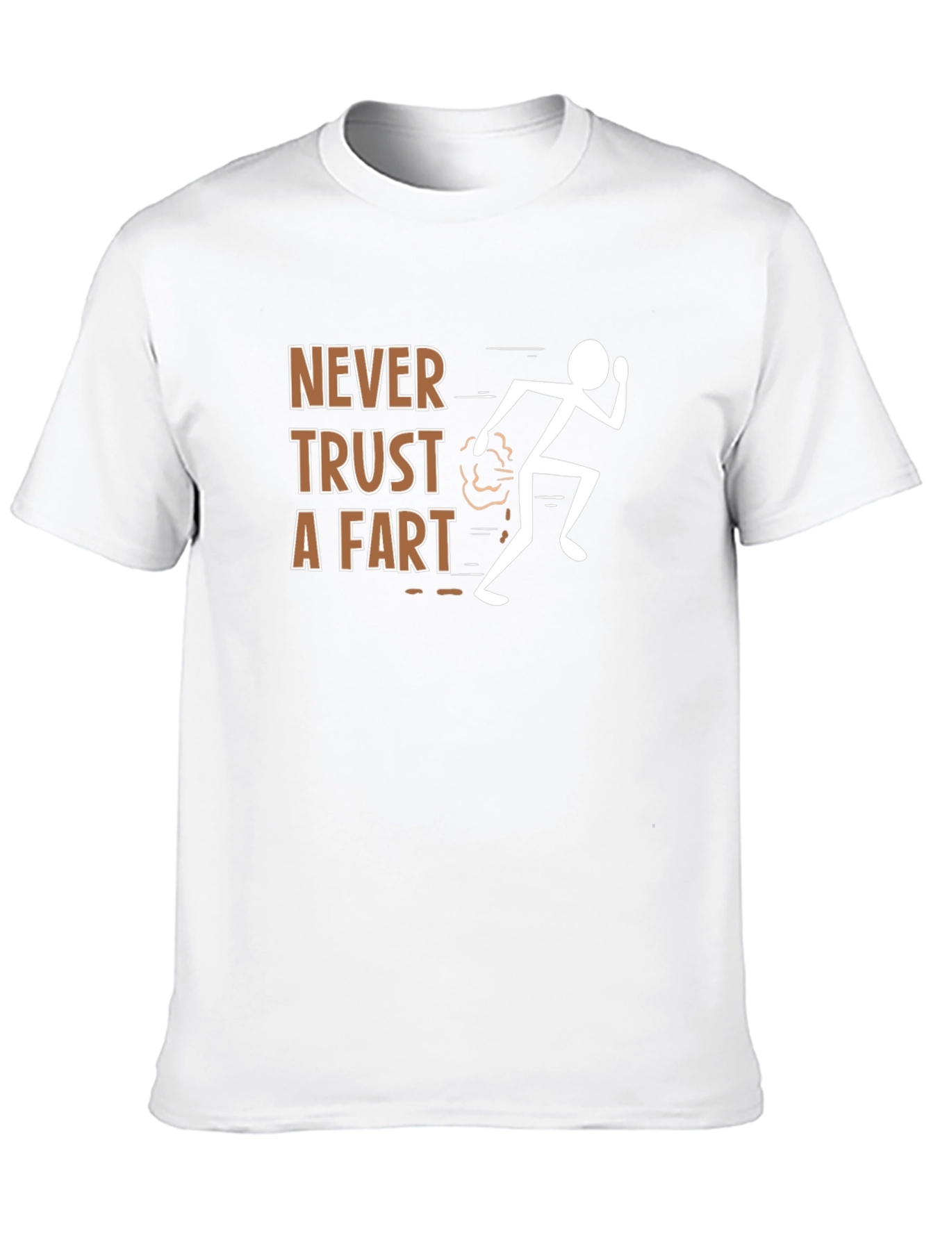 Never Trust a Fart Funny Graphic Tee