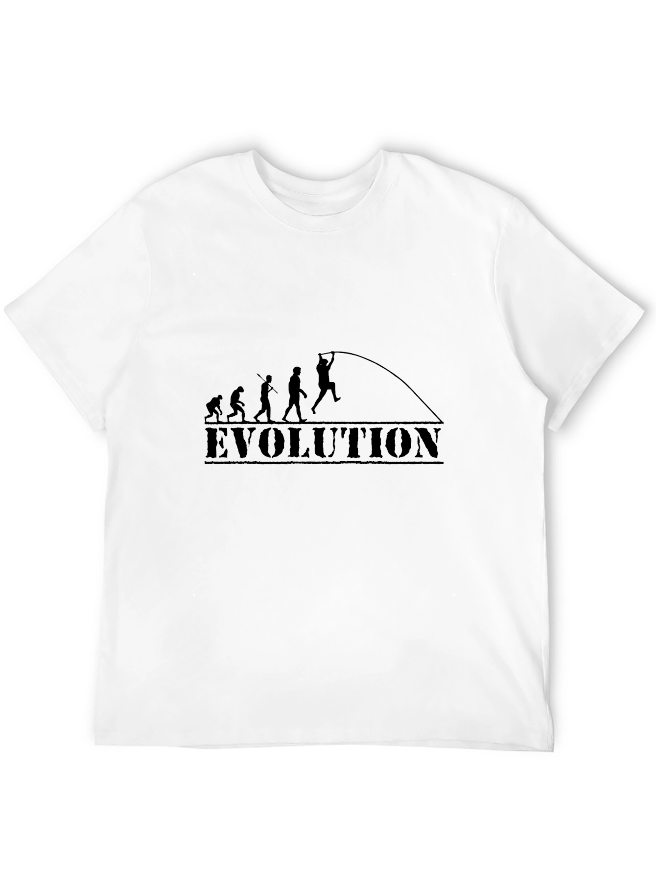 Evolution Pole Vault T-Shirt - Black