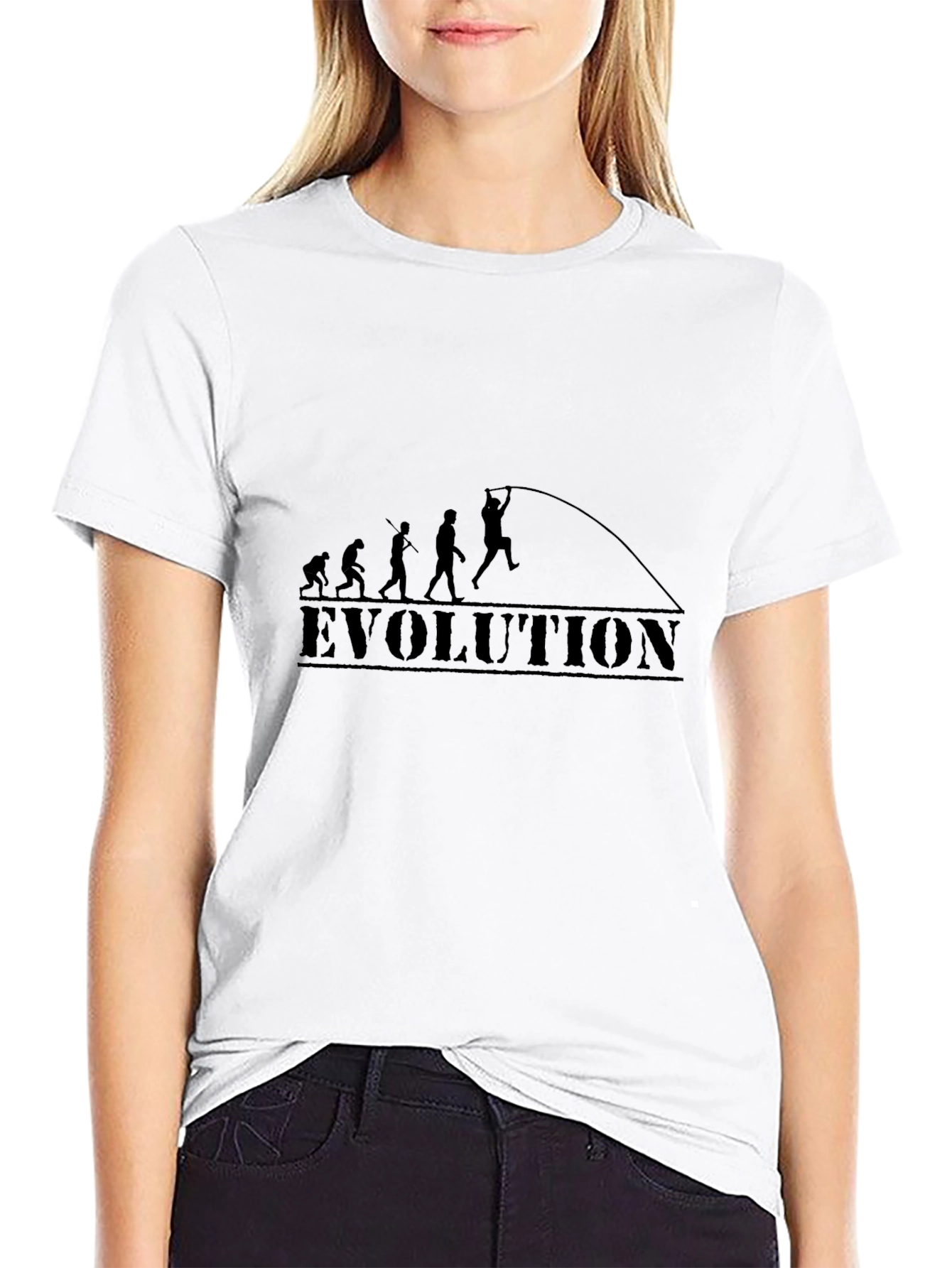 Evolution Pole Vault T-Shirt - Black