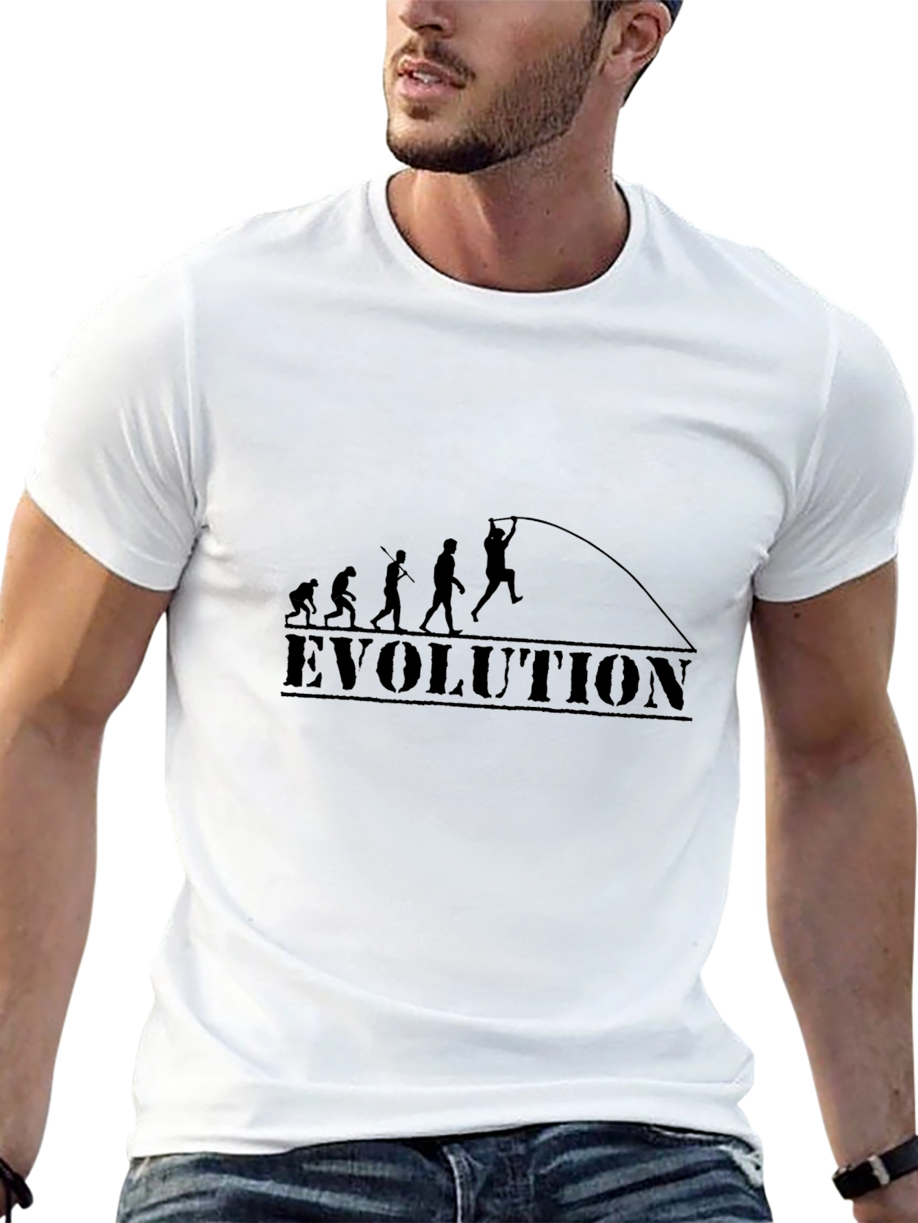 Evolution Pole Vault T-Shirt - Black