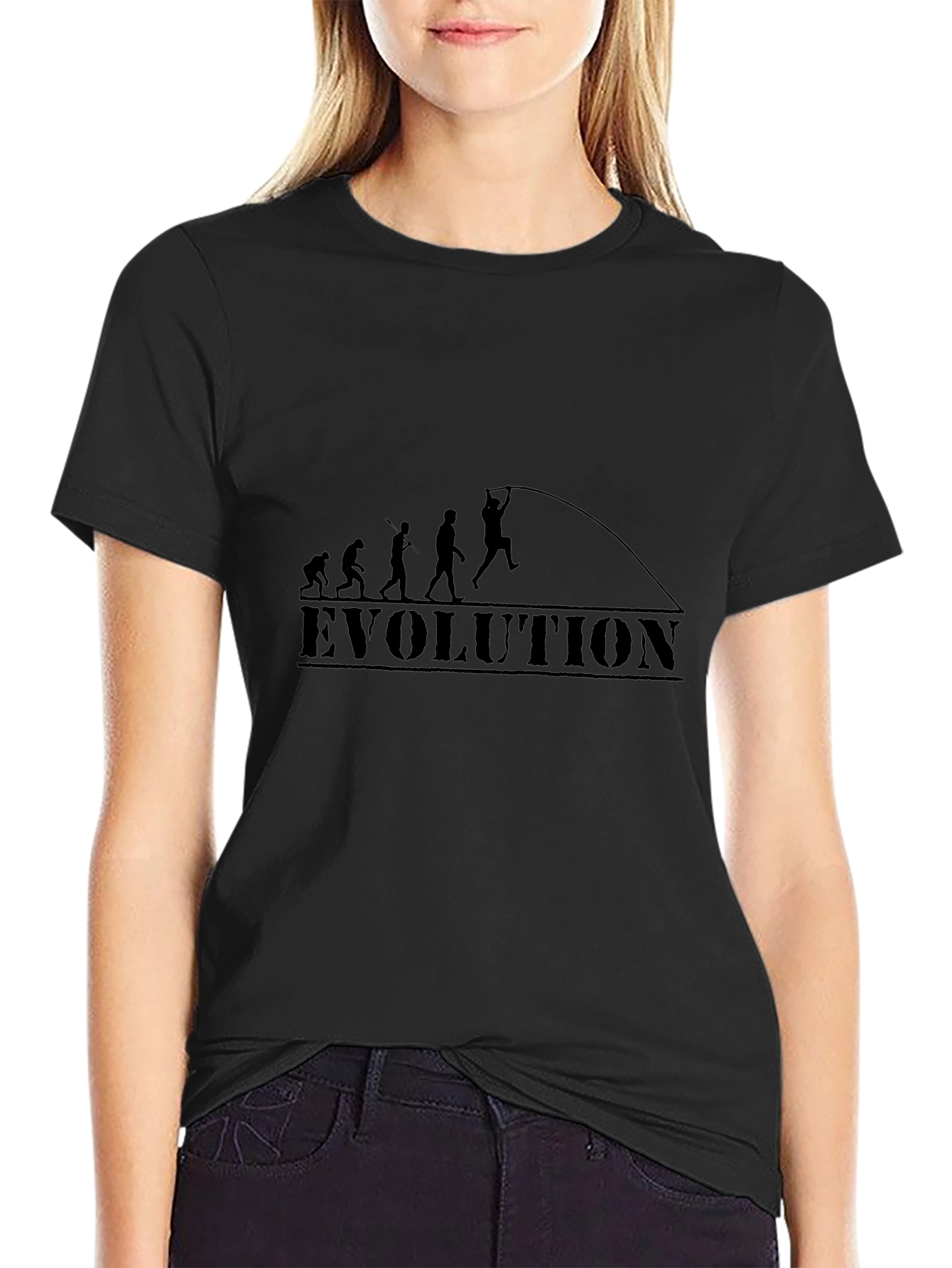 Evolution Pole Vault T-Shirt - Black