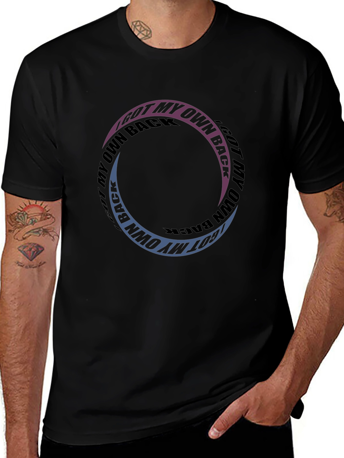 I Got My Own Back Graphic Tee - Black