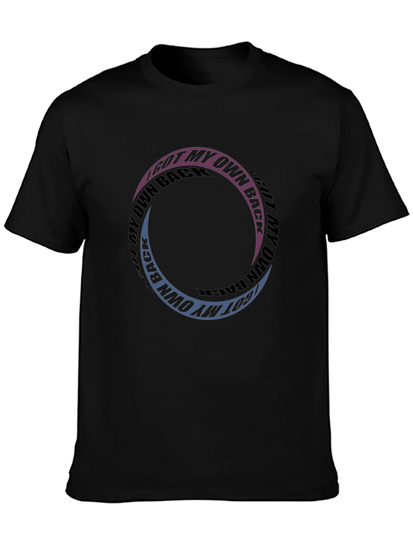 I Got My Own Back Graphic Tee - Black