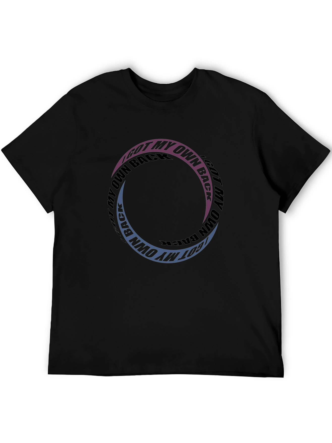 I Got My Own Back Graphic Tee - Black