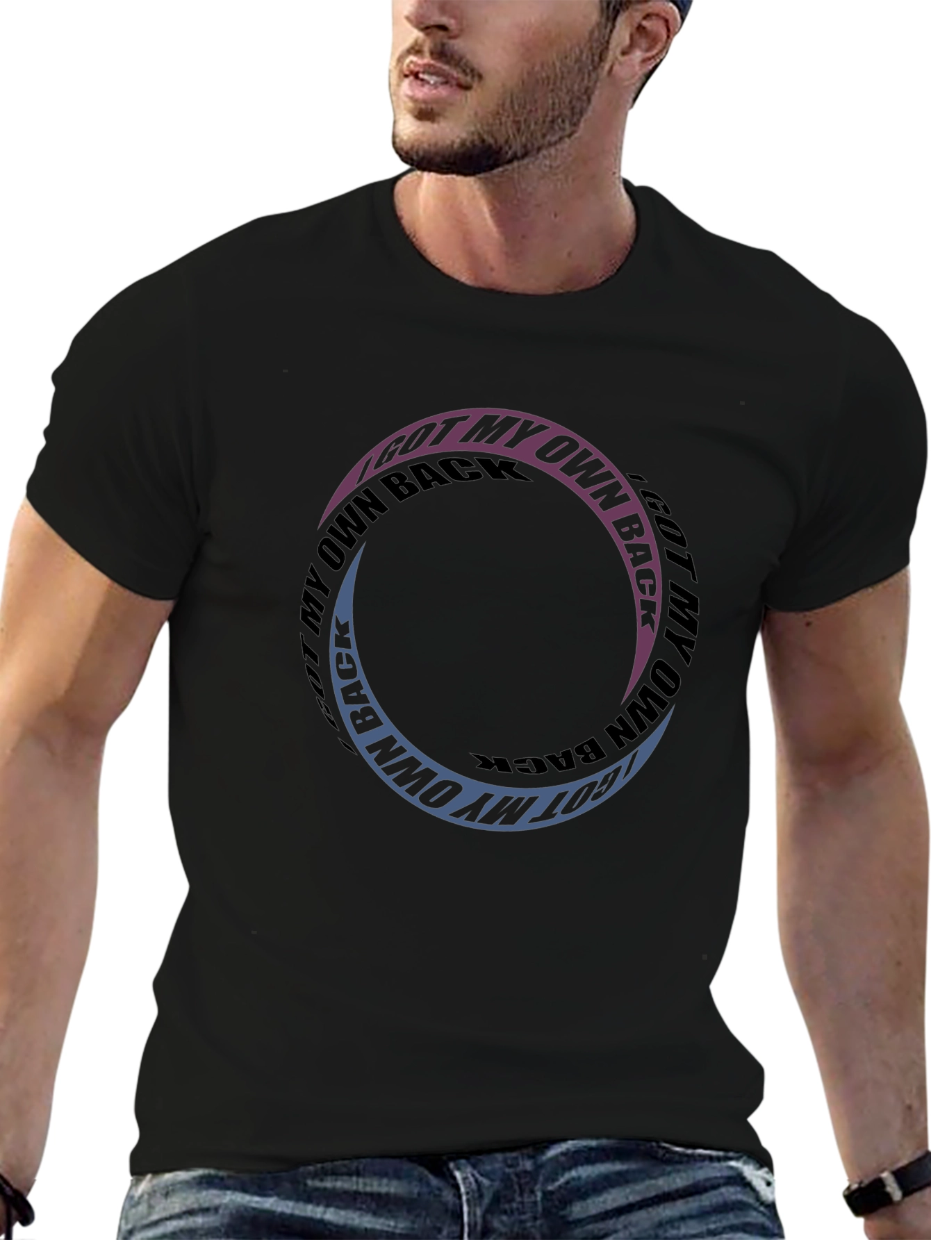 I Got My Own Back Graphic Tee - Black