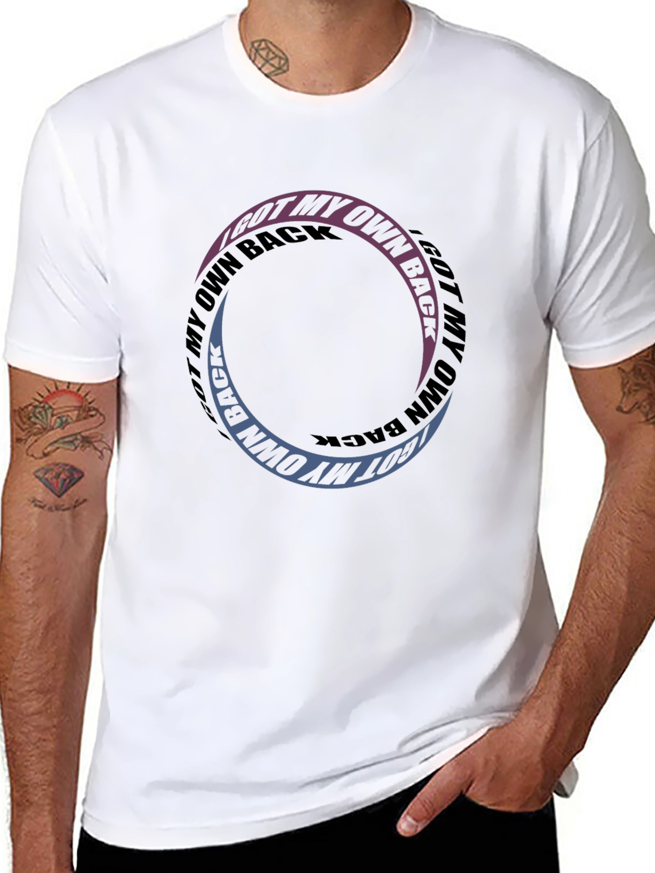 I Got My Own Back Graphic Tee - Black